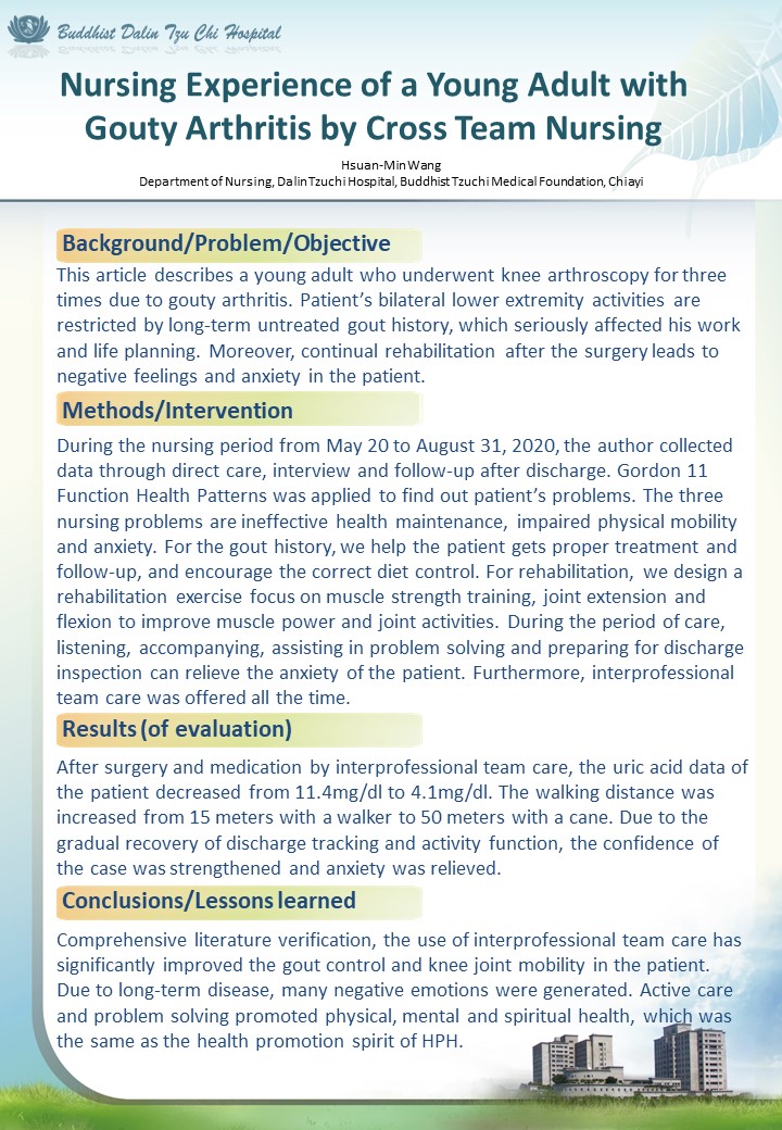 22758 Hsuan Min Wang Nursing Experience of a Young Adult with Gouty Arthritis by Cross Team Nursing a1d39