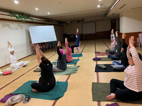 2019 年 12 月 瑜珈紓壓