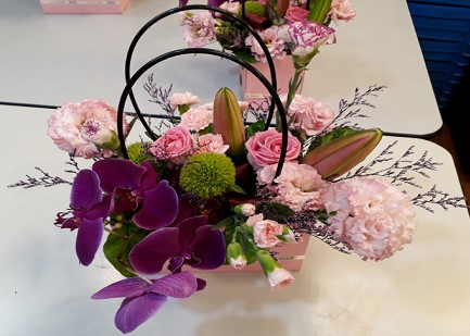 2019 年 05 月 手工藝教室:母親節花束